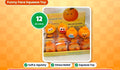 12pcs Orange Squeeze Toy