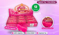 12pcs Princess High Heel Squishy - Pink Glitter