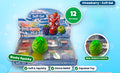 12pcs Smoothie Fruit Squishy - Strawberry Soft Gel