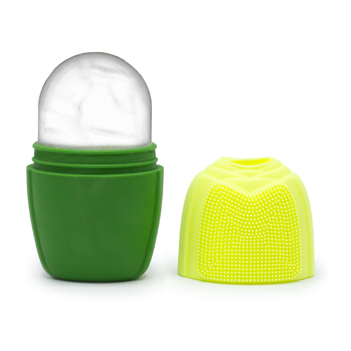 Silicone Ice Face Roller - roller - green